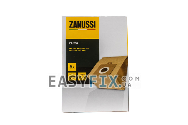 Мішок паперовий для пилососа Zanussi ZA236 9001664615