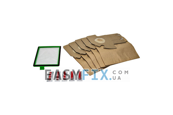Мешок бумажный (5шт) + микрофильтр + освежитель (5шт) для пылесоса Thomas Fontana 787183