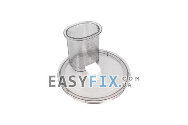 Bosch 12018135 Кришка основної чаші з штовхачем для кухонного комбайна