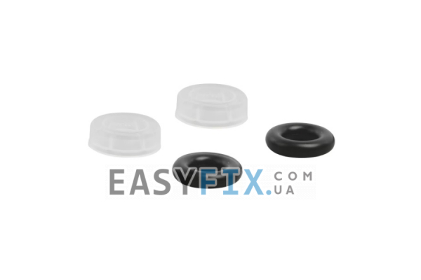 Набор уплотнительные (2шт, 10.47x5.33mm) + опорные кольца (2шт) 00611913 для теплообменника Bosch