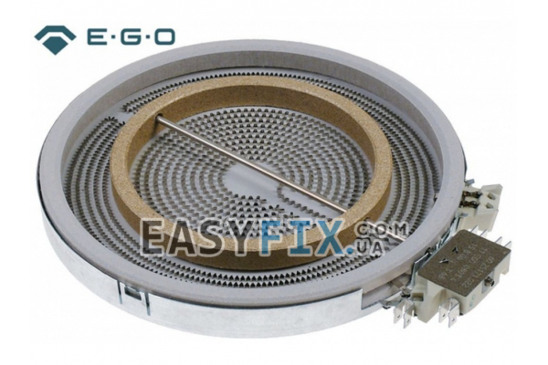 Конфорка кругла радіальна ø230мм 2200Вт EGO 10.51213.432 1051213432 для обладнання Electrolux