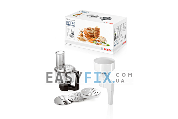 Насадка подрібнювач + мільничка для кухонного комбайна Bosch MUZXLVE1 00576588