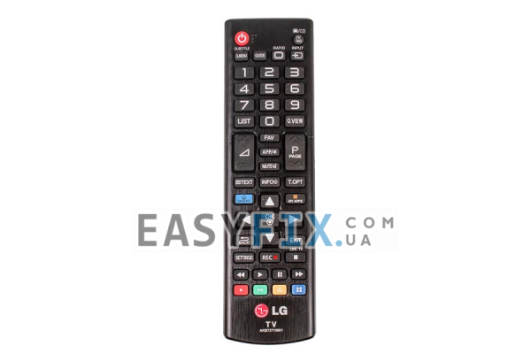 Пульт дистанционного управления для телевизора LG AKB73715601