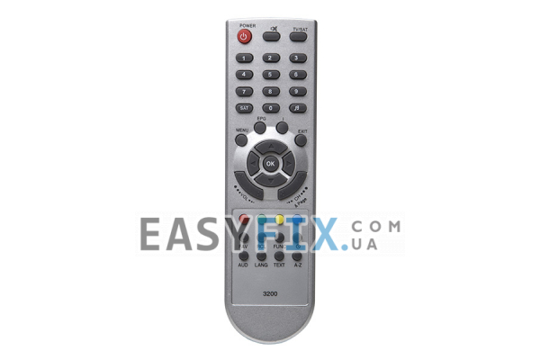 Пульт дистанційного керування (ПДК) для SAT Homecast 3200 ВОЛЯ TV
