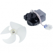 Двигун вентилятора TYPE F 64-10 220-240V + крильчатка D=100mm морозильної камери Electrolux 2260065111