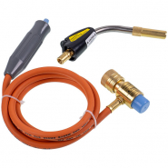 Пальник газовий ручний RTM 1S660 (під МАПП газ, з п'єзорозпалом і шлангом)