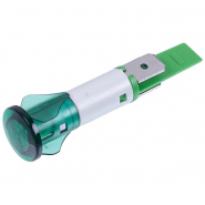 Лампочка индикаторная для печи Smeg 824610596 зеленый 250V D=12mm L=52mm