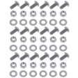 Комплект кріплень для опор з нержавіючої сталі (18 шт., M5x10, під шестигранник) Electrolux, Zanussi