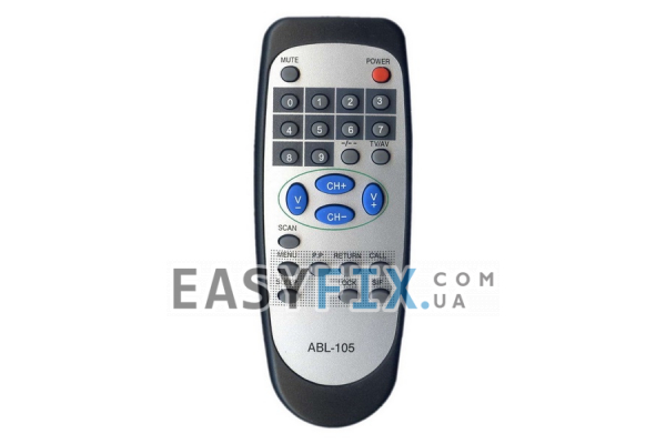 Пульт дистанционного управления для телевизора Akai ABL-105 (капля)