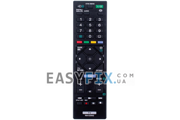 Пульт дистанційного керування для телевізора Sony RM-ED062