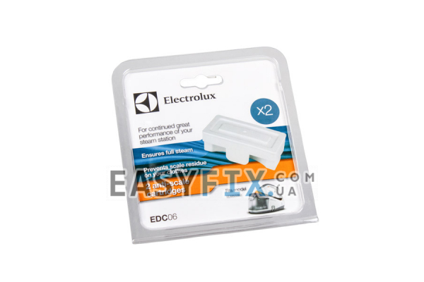 Набор картриджей (2 шт) EDC06 парогенератора Electrolux 900167277