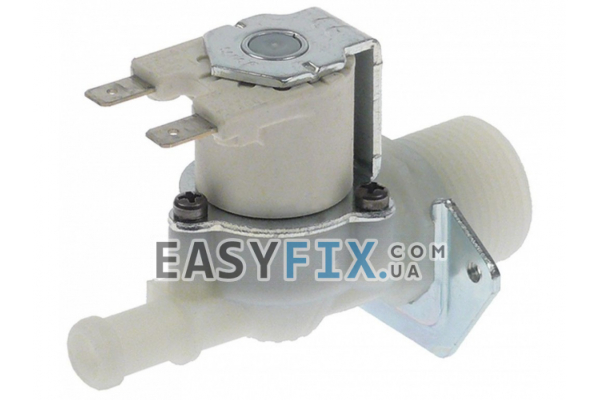 Клапан електромагнітний подачі води для посудомийної машини RPE 370857 1WAY/180/10,5mm 230V AC