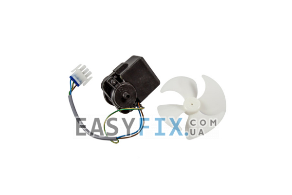 Двигун вентилятора ESF-2 + крильчатка морозильної камери Electrolux 2425742026