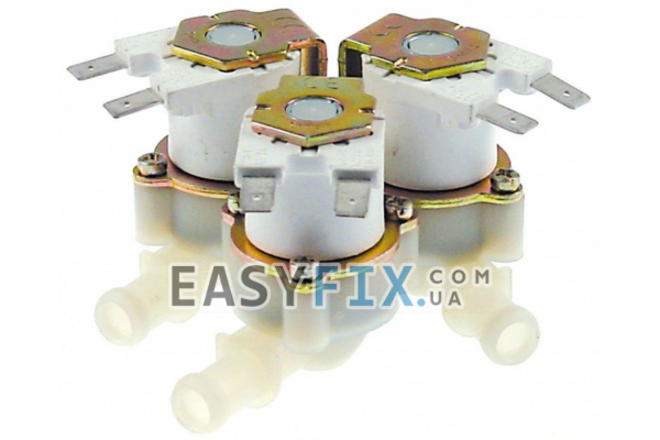 Клапан электромагнитный подачи воды для пароковнектомата Giorik/Mbm 374025 RPE 3WAY/180/10mm 230V AC
