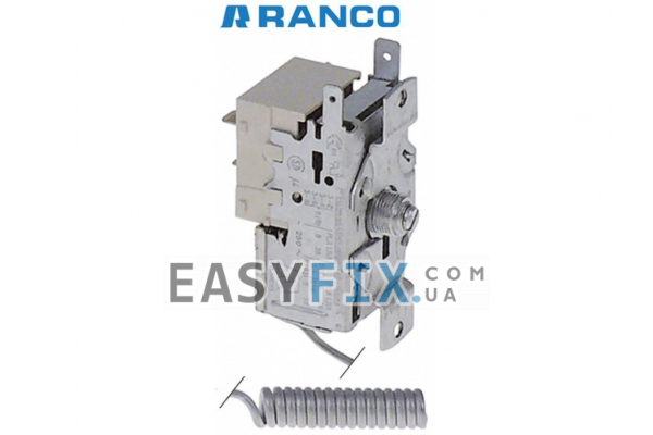 Термостат испарителя Ranco K22-L1020 для льдогенератора Electrolux, Scotsman, Simag 086033 62020100