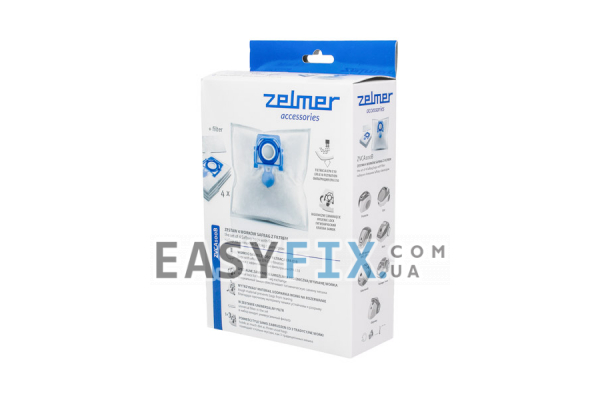 Комплект мішків (пилозбірників)+фільтр (очищувач) для пилососа Zelmer 12006466 49.4000