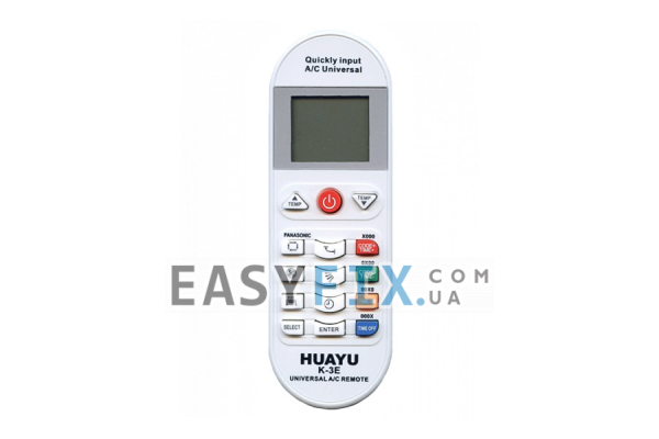 Пульт універсальний для кондиціонерів Huayu K-3E (5000 кодів)