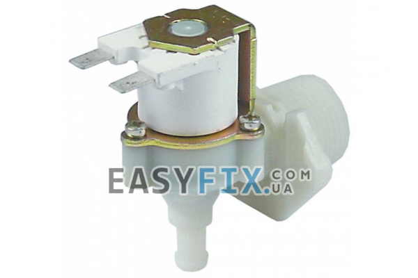 Клапан електромагнітний подачі води 1WAY/90/13mm 230V AC RPE для посудомийної машини 374016