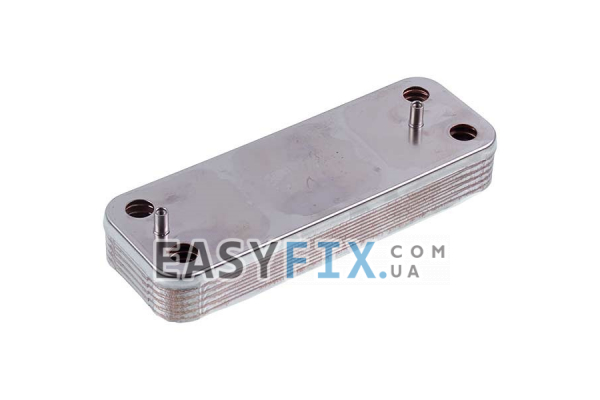Теплообмінник пластинчастий (10 пластин) для газового котла Baxi/Westen 5686660