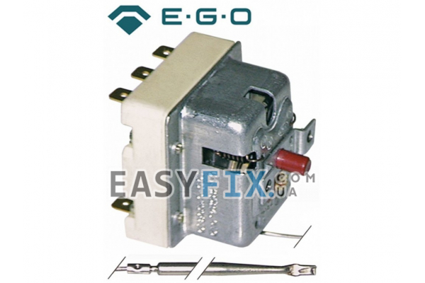 Термостат захисний EGO 55.32575.801 55.32575.040 для Bertos, GIGA, Lincar, RM-Gastro, макс.+360°C