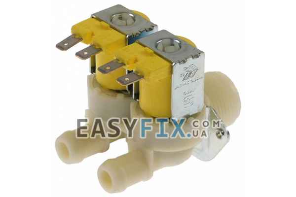 Клапан электромагнитный подачи воды для посудомоечной машины TP 370111 2WAY/180/11,5mm 24V AC