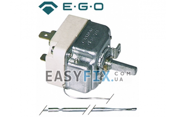 Термостат EGO 55.19052.808 для пароконвэктомата, конвекционной печи Unox XB, XF серии 66-269°C. KTR1100A