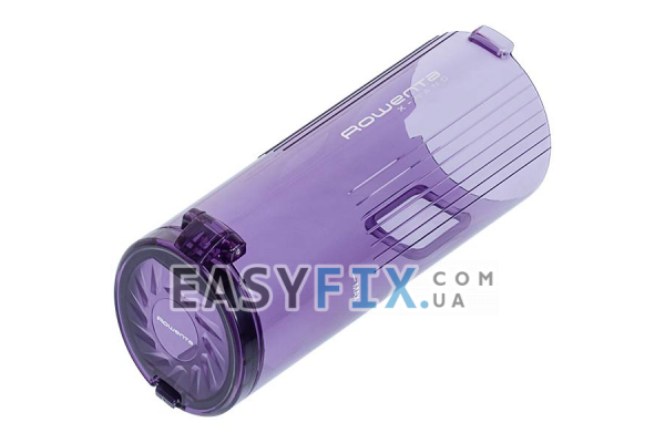Контейнер для пыли для аккумуляторного пылесоса Rowenta SS-7235007007 фиолетовый