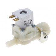 Клапан электромагнитный подачи воды для посудомоечной машины Interelektrik 370676 1WAY/180/10,5mm 230V AC
