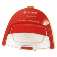 Крышка контейнера для пыли пылесоса Bosch 10014671 красный
