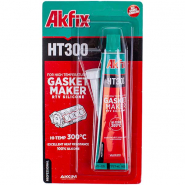 Герметик силиконовый Akfix HT300 50g (термостойкий) красный