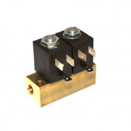 Блок електромагнітних клапанів (2 клапана) для кавомашини Philips Saeco 9121.221