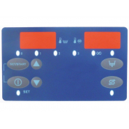 Мембранная наклейка клавиатура для посудомоечной машины Dihr, Kromo 50572 50575 50578