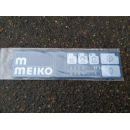 Мембрана наклейка клавіатура, панель для посудомийної машини Meiko FV, DV серії