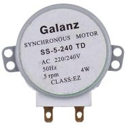 Galanz SS-5-240-TD Двигатель поддона 4W 220V для микроволновой печи