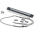 Комплект LED-панелей с кабелями подключения Rational 87.01.772S (правая/левая)
